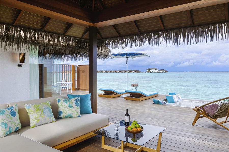 铂尔曼  - 海洋别墅图片1 - Pullman Maldives Maamutaa Resort Ocean Villa Photo 1