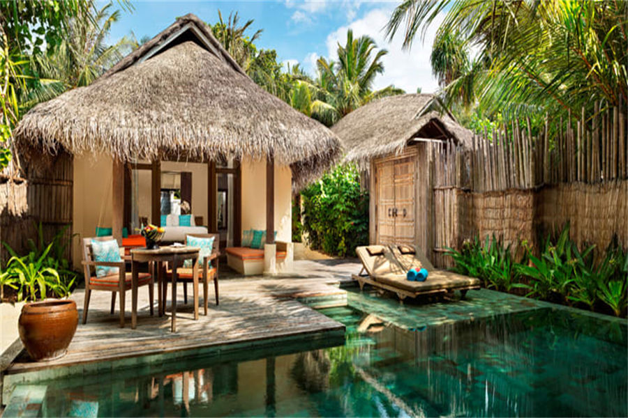 安纳塔拉笛古 - 双卧室安纳塔拉泳池别墅 图片1 - Anantara Dhigu Resort & Spa Two Bedroom Anantara Pool Villa Photo 1