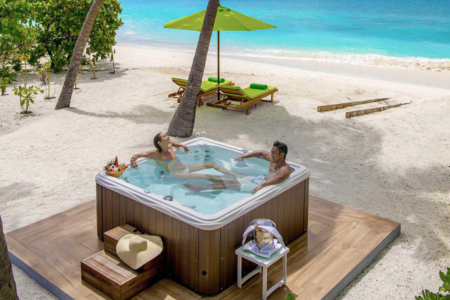 翡翠法斯曼度 - 按摩浴缸沙滩别墅图片4 - Emerald Maldives Resort & Spa  Jacuzzi Beach Villa Photo 4