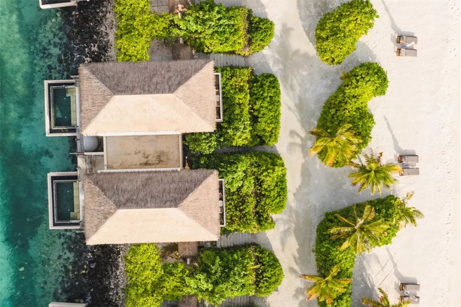 洲际 - 单卧泻湖泳池别墅图片1 - InterContinental Maldives Maamunagau One Bedroom Lagoon Pool Villas Photo 1