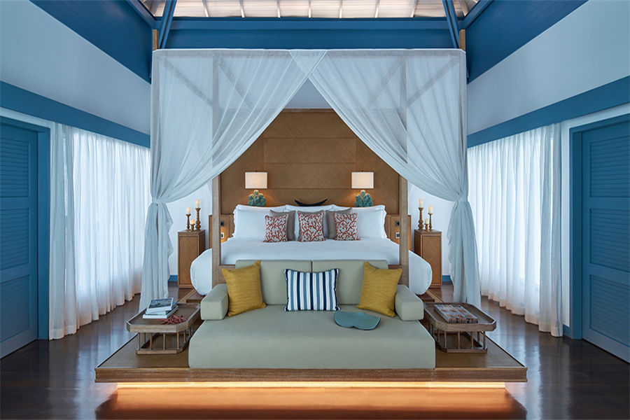莱佛士 - 日落沙滩泳池别墅图片3 - Raffles Maldives Meradhoo Deluxe Beach Villa With Pool Photo 3