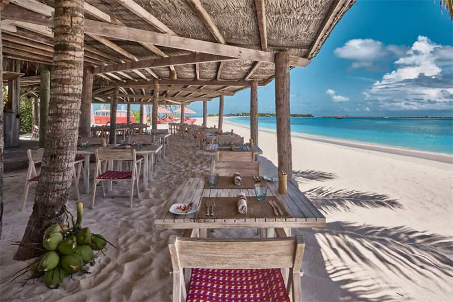 菲诺芙 - 鱼蟹小屋图片1 - Seaside Finolhu Baa Atoll Crab Shack Photo 1
