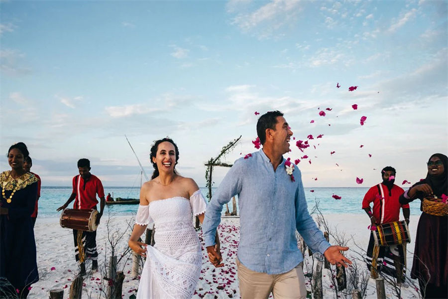 六善拉姆 - 婚礼图片1 - Six Senses Latitude Laamu Wedding Photo 1