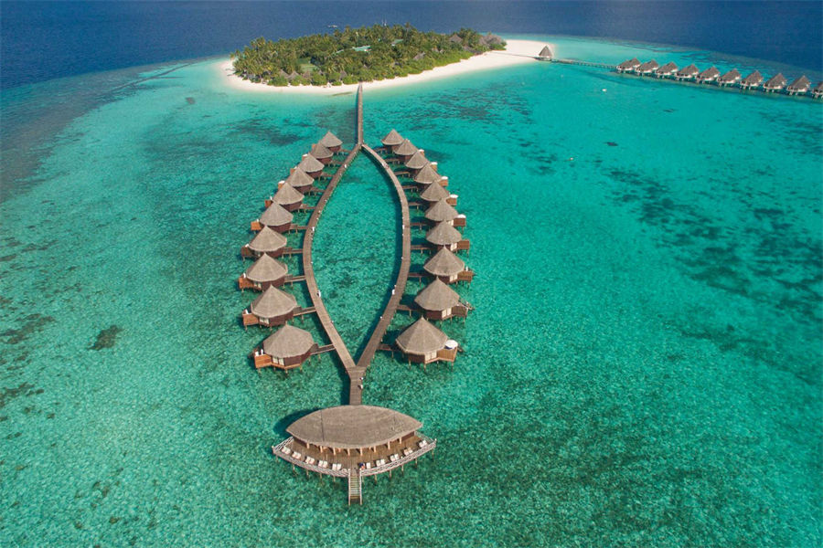 安嘎嘎岛 - 日落酒吧图片2 - Angaga Island Resort Sundown Bar Photo 2