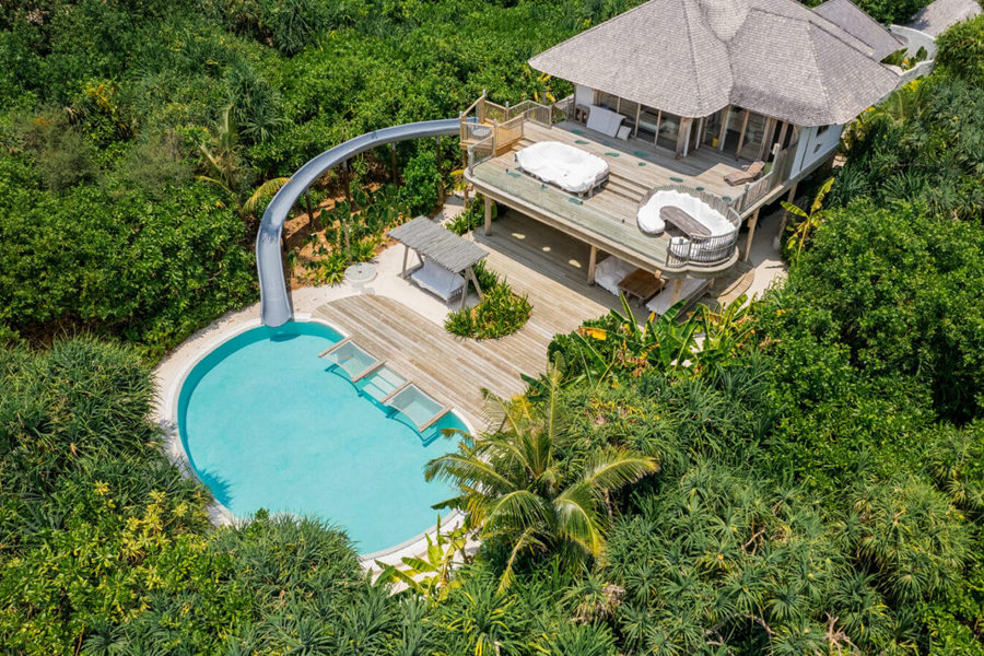 索尼娃贾尼 - 双卧滑梯沙屋（1期）图片1 - Soneva Jani 2 Bedroom Island Retreat with Slide Photo 1