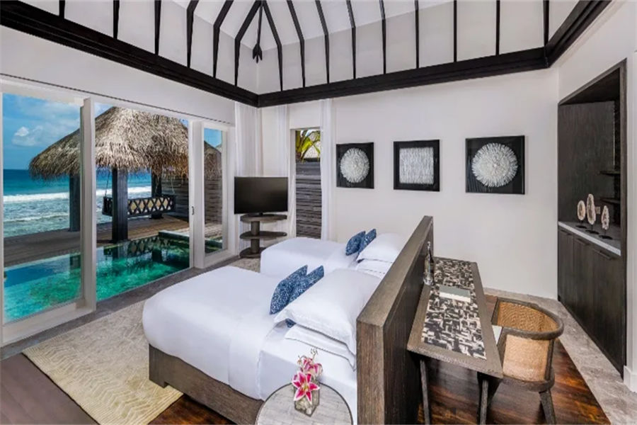 安纳塔纳娜拉杜私人 - 双卧泳池住宅图片3 - Naladhu Private Island Two Bedroom Beach Pool Residence Photo 3