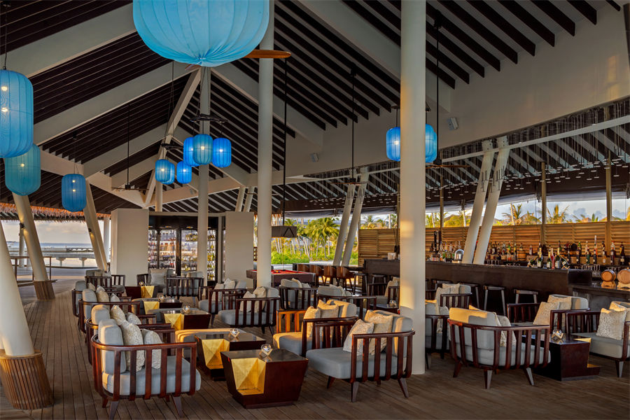 丽笙 - 水上酒吧图片1 - Radisson Blu Resort Maldives Mahurab Photo 1