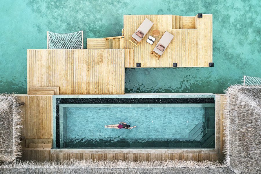 娇丽 - 双泳池三卧水上家庭别墅图片3 - Joali Maldives Three Bedroom Ocean Residence with Two Pools Photo 3