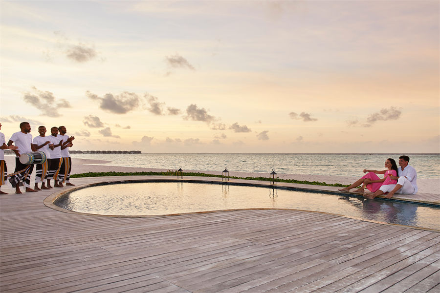 艾美 - 婚礼和庆典图片2 - Le Meridien Maldives Resort & Spa Weddings & Celebrations Photo 2