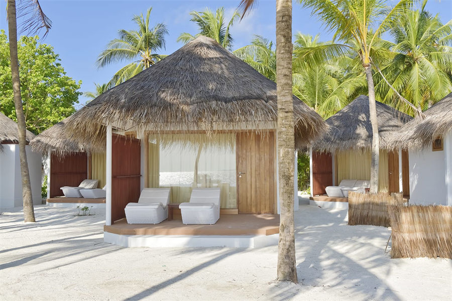 蓝色美人蕉 - 沙滩小屋图片1 - Thulhagiri Island Resort  Beach Bungalow Photo 1