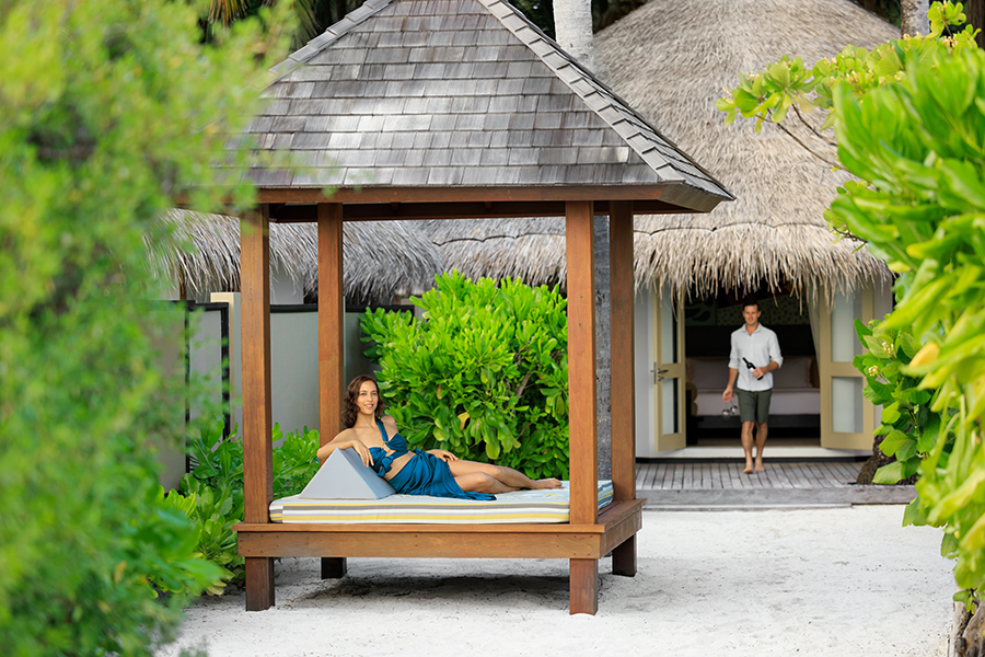 薇拉瓦鲁 - 豪华海滨泳池别墅 图片4 - Angsana Velavaru Maldives Deluxe Beachfront Pool Villa Photo 4