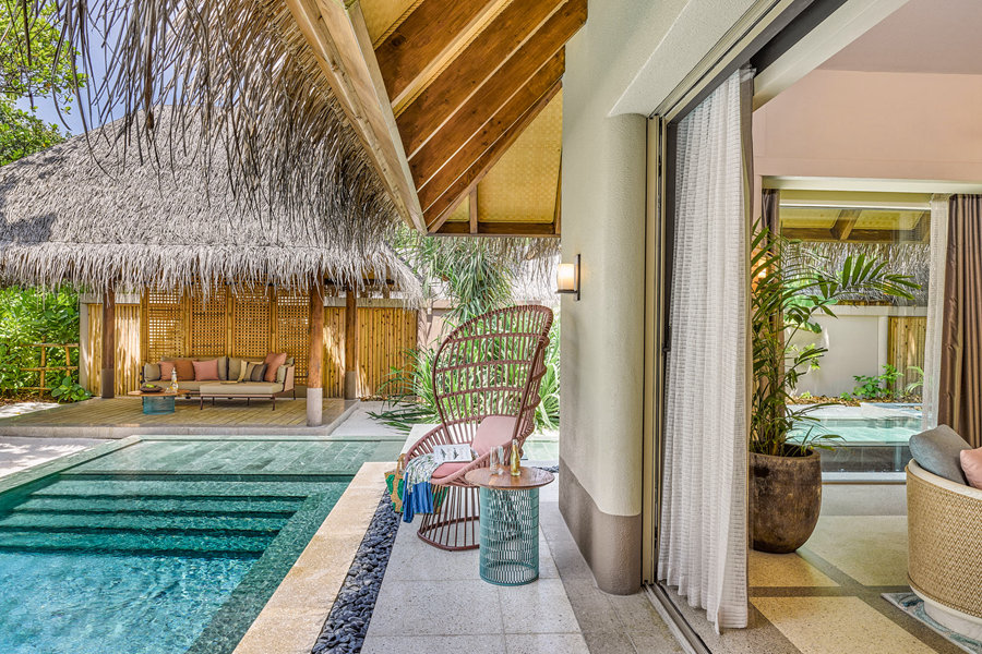 娇丽 - 沙滩泳池别墅图片3 - Joali Maldives Beach Villa with Pool Photo 3