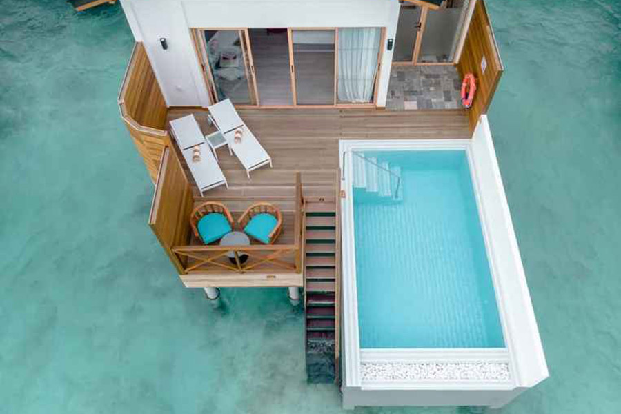 欢乐岛 - 泻湖泳池套房图片3 - Joy Island Maldives Lagoon Suite Pool Photo 3