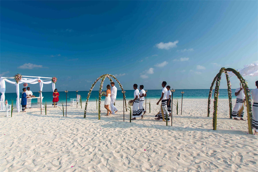 维拉沙鲁 - 婚礼图片2 - Velassaru Maldives Resort Weddings Photo 2