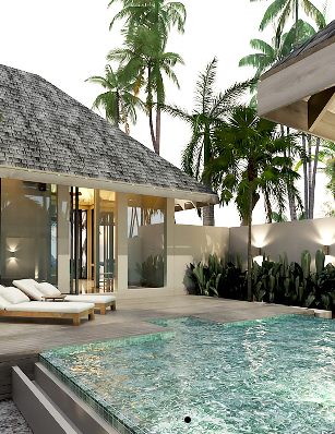 安娜妮娅马迪瓦鲁 - 三卧水上泳池住宅图片1 - Ananea Madivaru Maldives 3-room Water Residence with private pool Photo 1