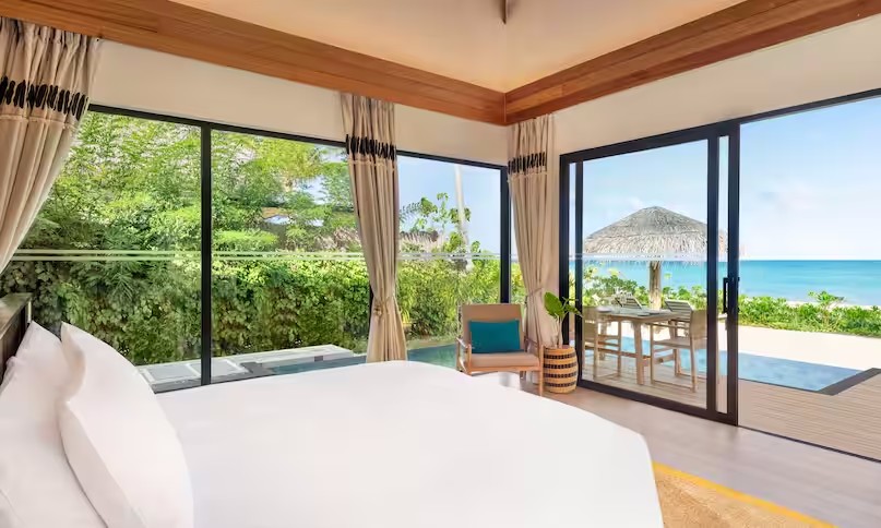 希尔顿阿明吉利 - 单卧沙滩泳池别墅图片3 - Hilton Maldives Amingiri Resort & SPA 1 Bedroom Beach Pool Villa Photo 3