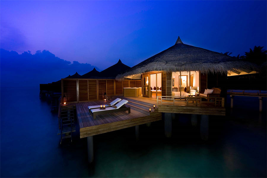 库拉玛蒂 - 水上别墅图片1 - Kuramathi Resort Maldives Water Villa Photo 1