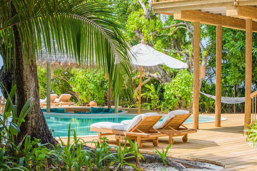 索尼娃富士 - 四卧索尼娃富士泳池套房（带滑梯）图片2 - Soneva Fushi 4 Bedroom Soneva Fushi Villa Suite with Pool  Photo 2