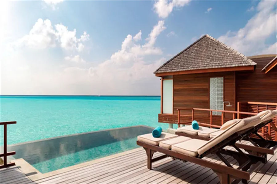 安纳塔拉笛古 - 日落水上泳池套房图片3 - Anantara Dhigu Resort & Spa Sunset Over Water Pool Suite Photo 3