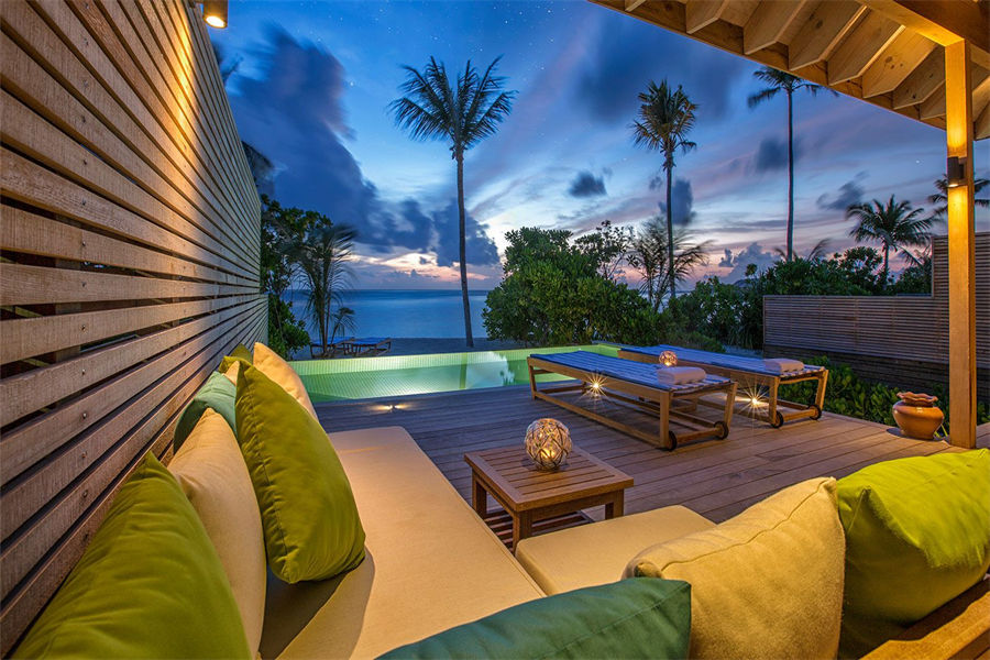 芙拉瓦丽 - 日落沙滩泳池别墅图片1 - Hurawalhi Maldives Beach Sunset Pool Villa Photo 1