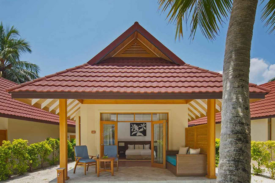 椰子岛 - 海滨豪华平房 图片1 - Kurumba Maldives Beachfront Deluxe Bungalow Photo 1