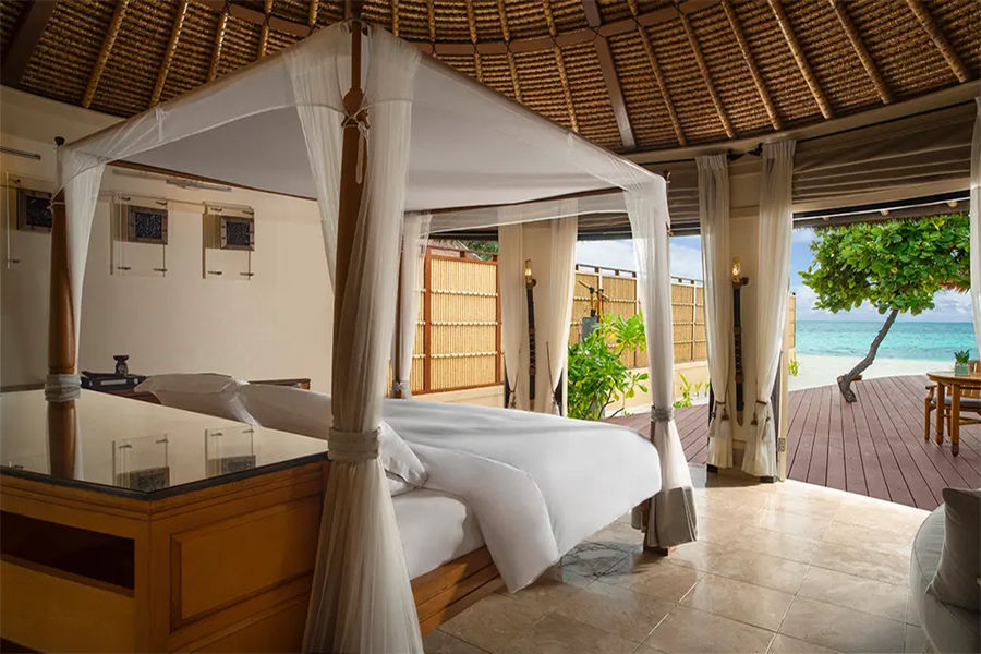 瓦宾法鲁 - 特级滨海泳池别墅图片1 - Banyan Tree Vabbinfaru Grand Beachfront Pool Villa Photo 1