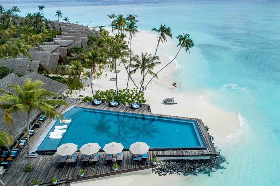 富士法鲁 - 星空泳池和沙洲图片3 - Fushifaru Maldives Pool Photo 3