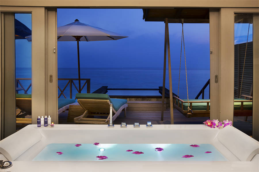 JA玛娜法鲁岛 - 日落水上泳池别墅 图片3 - JA Manafaru Sunset Water Villa With Infinity Pool Photo 3