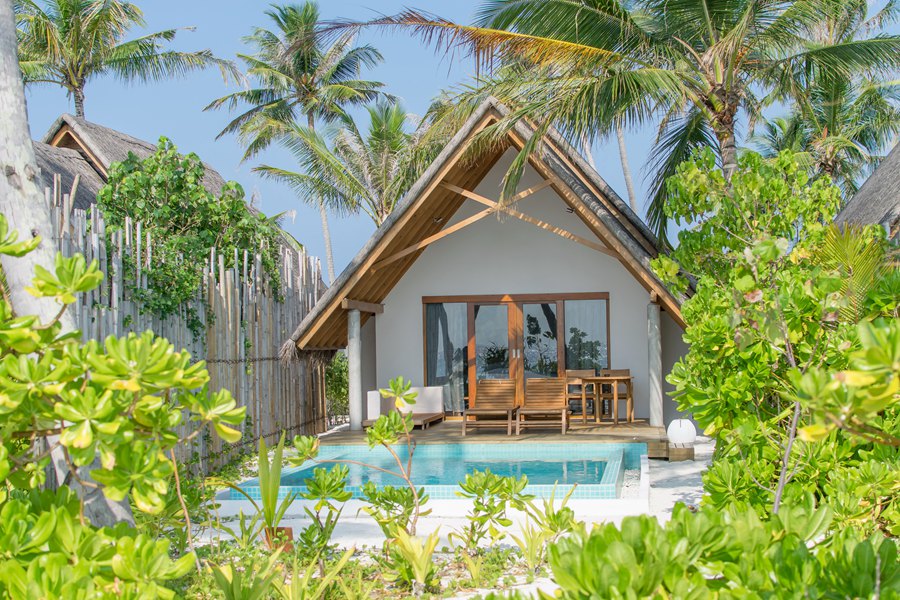 富士法鲁 - 沙滩泳池别墅图片1 - Fushifaru Maldives Beach Villa with Pool Photo 1