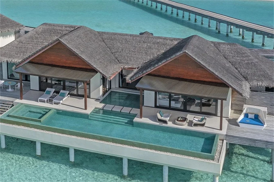 尼亚玛 - 单卧水上泳池阁 图片1 - Niyama Private Islands Maldives One Bedroom Water Pool Pavilion Photo 1
