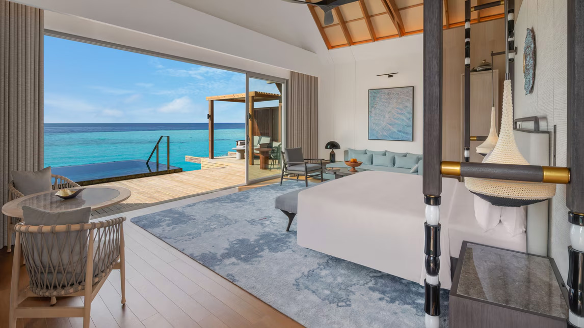 JW 万豪卡夫 - 水上泳池别墅图片2 - JW Marriott Maldives Kaafu Atoll Island Resort Overwater Pool Villa Photo 2