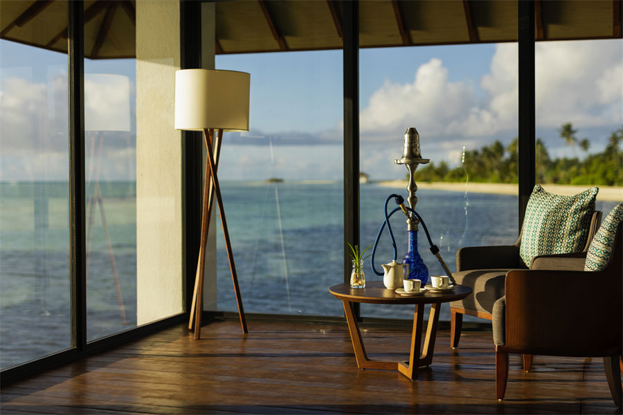 铂尔曼  - 日落酒廊图片4 - Pullman Maldives Maamutaa Resort Saffron Affair Photo 4