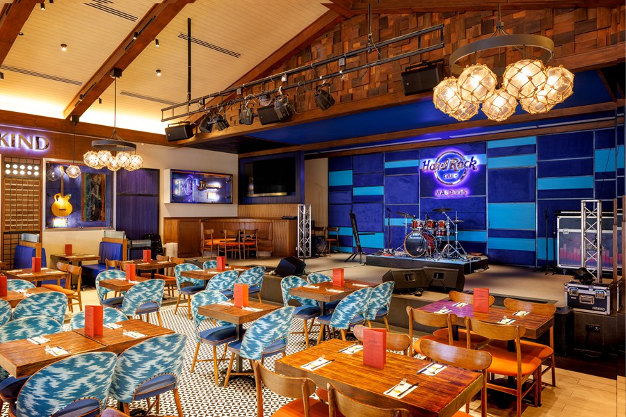 硬石 - 咖啡吧（硬石）图片1 - Hard Rock Hotel Maldives Cafe Aerial Photo 1