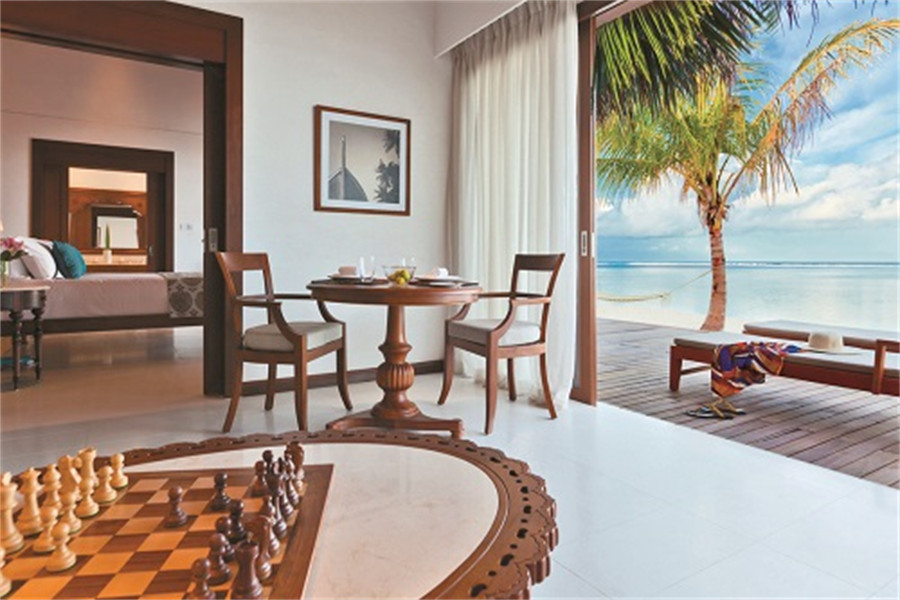 瑞喜敦F - 沙滩别墅图片1 - The Residence Maldives Falhumaafushi Beach Villa Photo 1