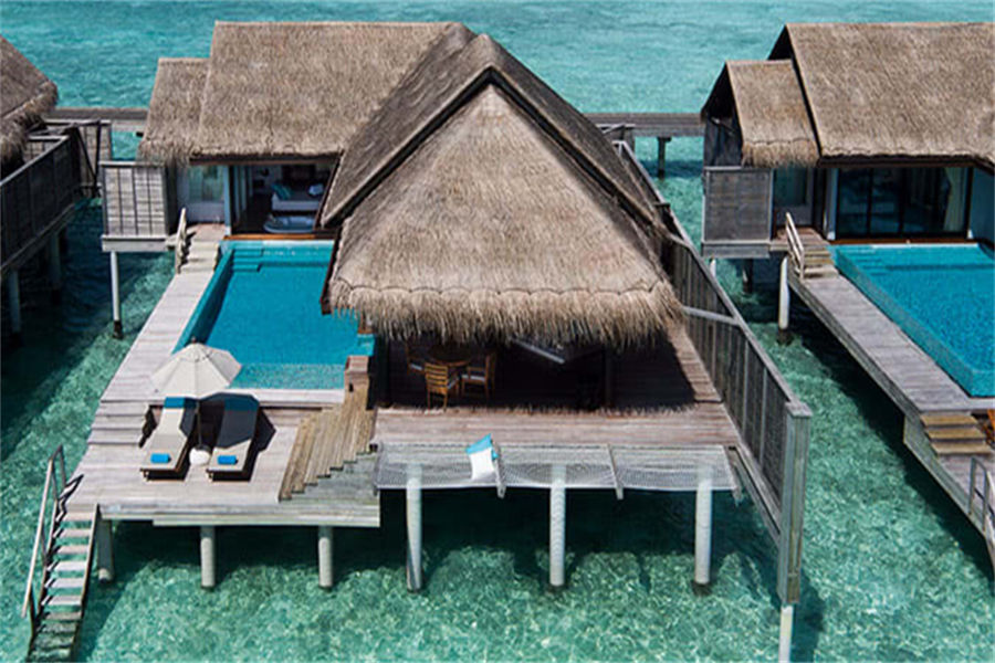 安纳塔拉吉哈瓦岛 - 水上泳池别墅图片1 - Anantara Kihavah Villas Over Water Pool Villa Photo 1