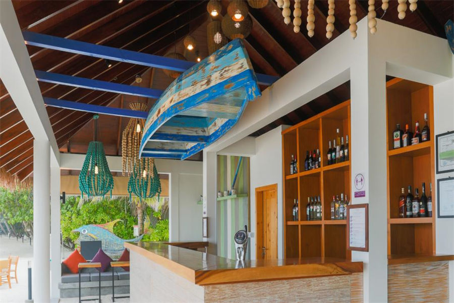 希娜蒙梦幻岛 - 冲浪酒吧图片2 -  Cinnamon Dhonveli Maldives Raalhu Bar Photo 2