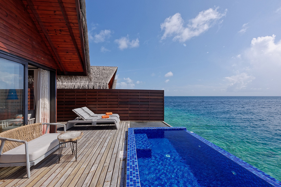 君乐 - 珊瑚礁水上泳池别墅 图片4 - Grand Park Kodhipparu Maldives Reef Pool Water Villa Photo 4