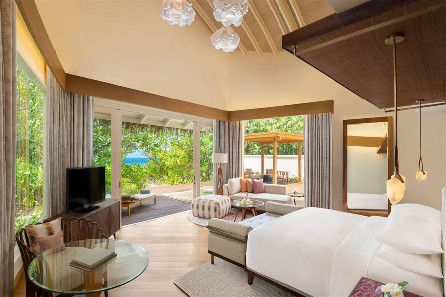 JW万豪 - 日落沙滩泳池别墅图片1 -  JW Marriott Maldives Resort & Spa Suncet Beach Pool Villa Photo 1