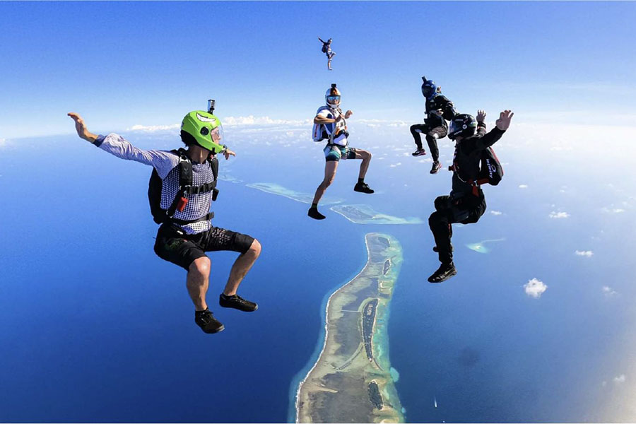 伊芙鲁 - 空降图片1 - Ifuru Maldives SKY Diving  Photo 1