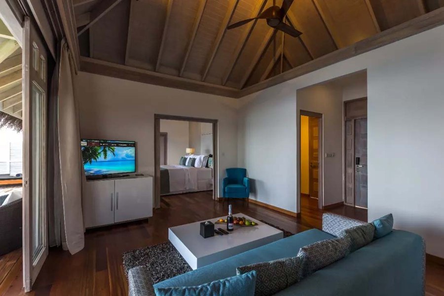 库达拉 - 水上泳池套房（总统套房）图片3 - NH Maldives Kuda Rah Resort Water Villa Suite with private pool Photo 3