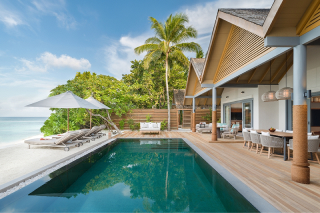 瓦卡鲁 - 四卧海滩泳池住宅图片2 - Vakkaru Maldives Four Bedroom Beach Pool Residence Photo 2