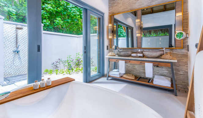 瓦卡鲁 - 沙滩别墅-带小型泳池图片3 - Vakkaru Maldives Beach Villa with Plunge Pool Photo 3