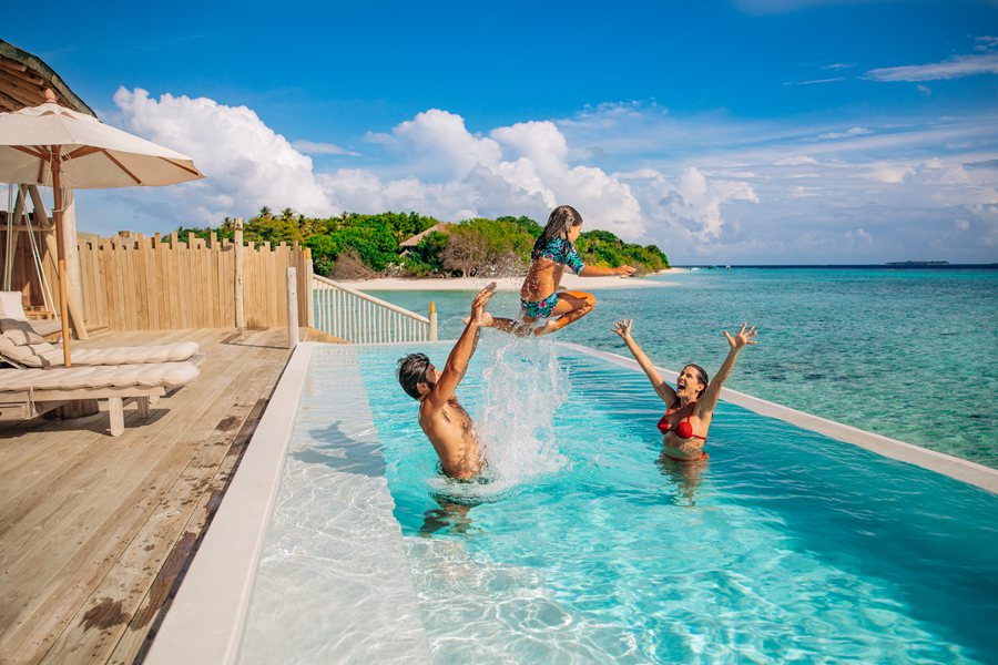 索尼娃富士 - 单卧水上泳池别墅（带滑梯）图片2 - Soneva Fushi 1 Bedroom Water Reserve with slide  Photo 2