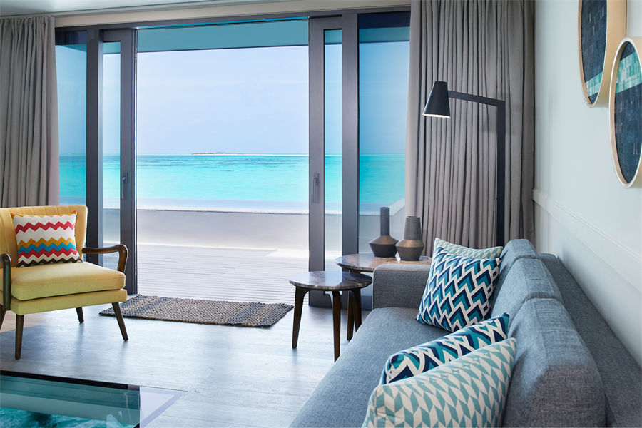 艾美 - 双卧水上泳池别墅 图片3 - Le Meridien Maldives Resort & Spa Two-Bedroom Overwater Villa with Pool Photo 3