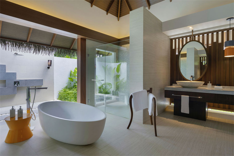 铂尔曼  - 家庭沙滩泳池别墅图片4 - Pullman Maldives Maamutaa Resort Family Pool Villa Photo 4