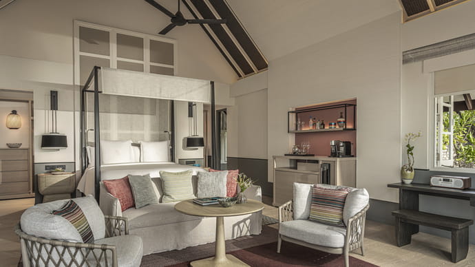 四季兰达吉拉瓦鲁 - 家庭海滨泳池平房图片1 - Four Seasons Landaa Giraavaru Family Oceanfront Bungalow with Pool Photo 1
