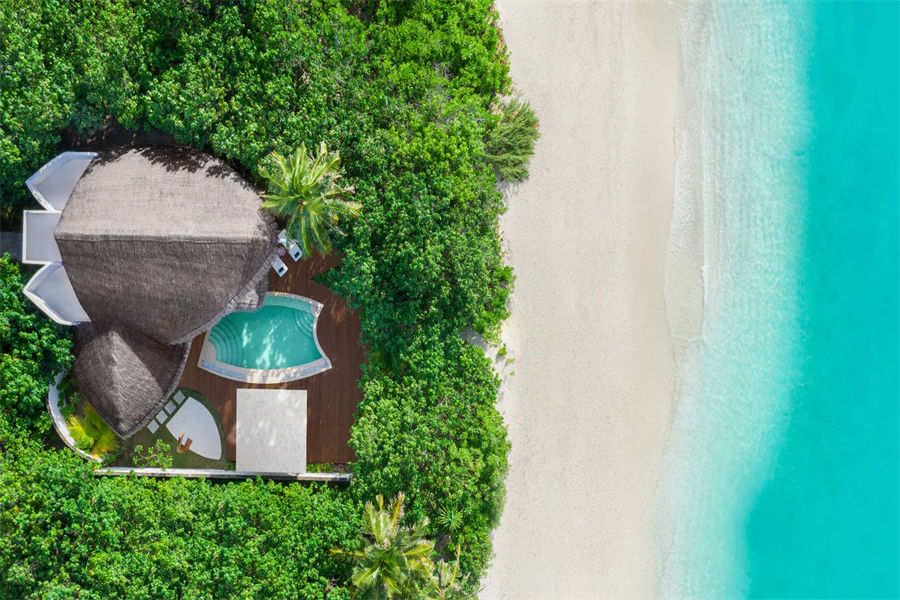 JW万豪 - 日出沙滩泳池别墅图片1 -  JW Marriott Maldives Resort & Spa Sunrise Beach Pool Villa Photo 1