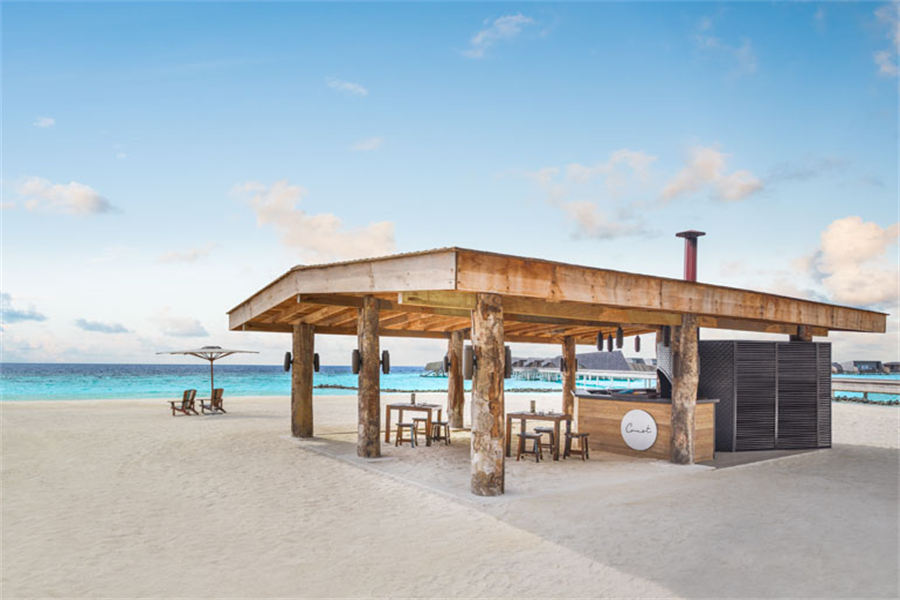 瑞吉 - 海滨披萨餐厅图片2 - The St. Regis Maldives Vommuli Resort Crust & Craft Photo 2