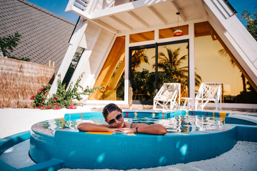 奥嘉 - 哈鲁格沙滩泳池别墅图片1 - Oaga Art Resort  Haruge Beach Villa with Private Pool Photo 1