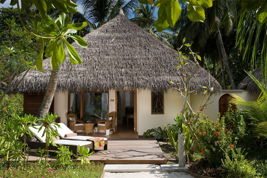 库拉玛蒂 - 豪华沙滩别墅图片2 - Kuramathi Resort Maldives Deluxe Beach Villa Photo 2